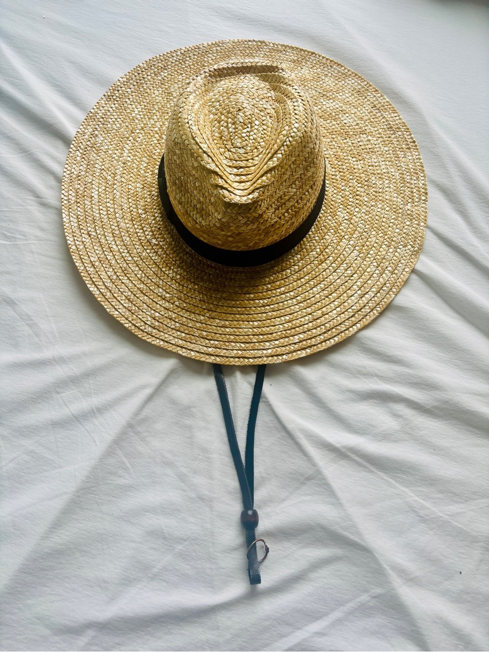 Lack Of Color Boater Regular Brim Natural Wheat Straw Hat size M - Picture 2 of 12